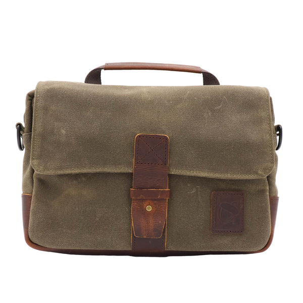 Vintage Genuine Leather Messenger Bag for Men - Brown Color - Padded Laptop  Protection - fits 14 inch Computer - Carried as Briefcase Shoulder Satchel  or Crossbody Bag with Adjustable Strap -